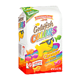 Pepperidge Farm Goldfish Baked Snack Crackers Cheddar Colors Left Picture